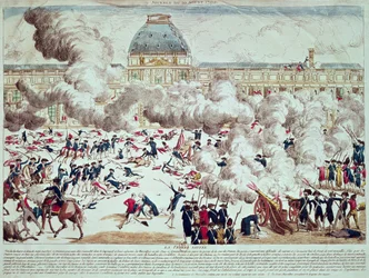 Attack on the Tuileries, 10th August 1792